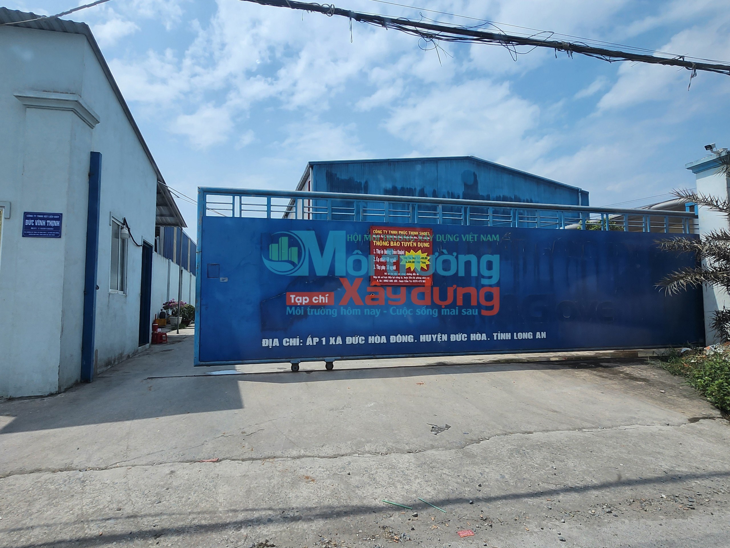 Hình ảnh thực tế tại Xã Đức Hòa Đông